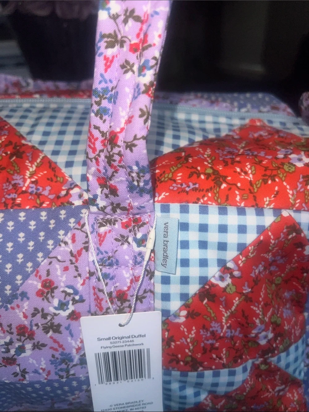 🪿Vera Bradley Flying Geese Patchwork in Premium Cotton